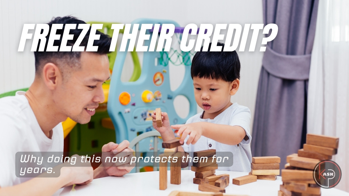Should You Freeze Your Kids' Credit Before They're Old Enough to Use It?