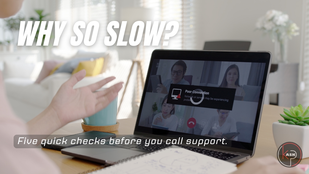 Why Did My Wi-Fi Suddenly Get So Slow and What Should I Check Before Calling My Internet Provider?