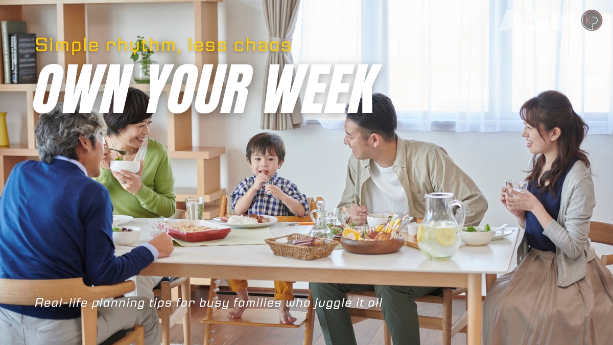 How Do I Get My Week Under Control Before It Controls Me?