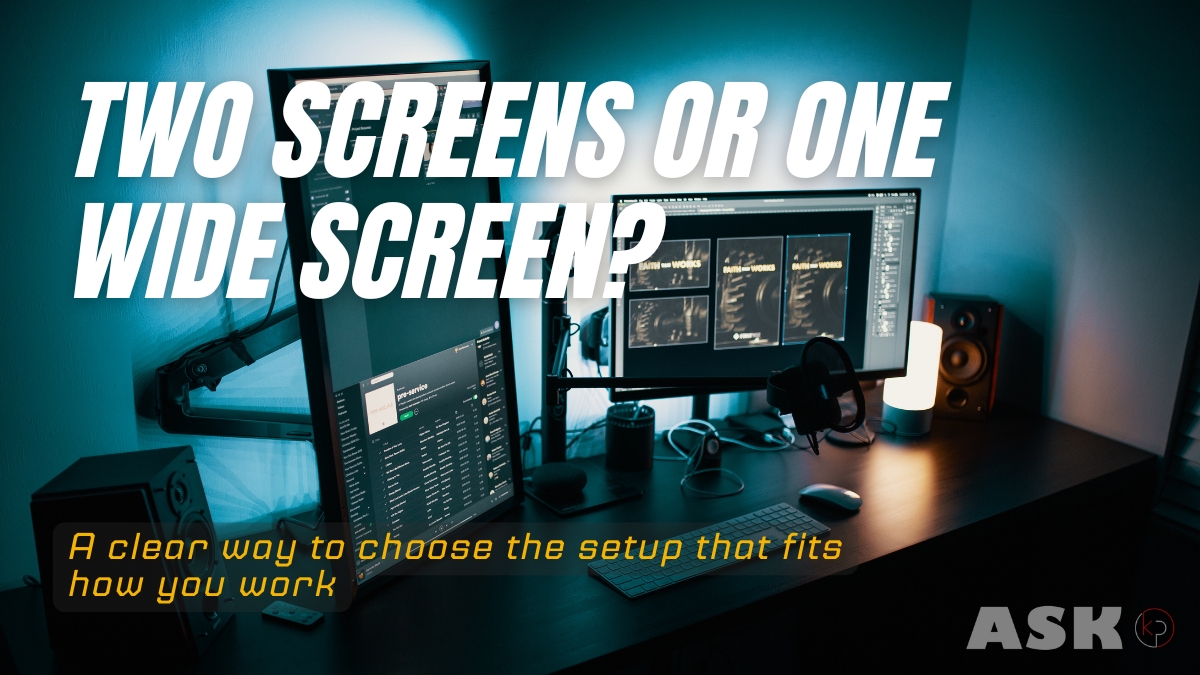 Should I Use Multiple Monitors or One Curved Screen On My Desk?